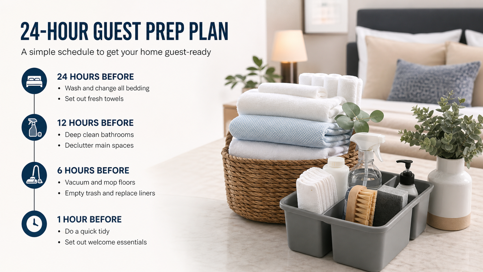 Guest-Ready Home Checklist detail