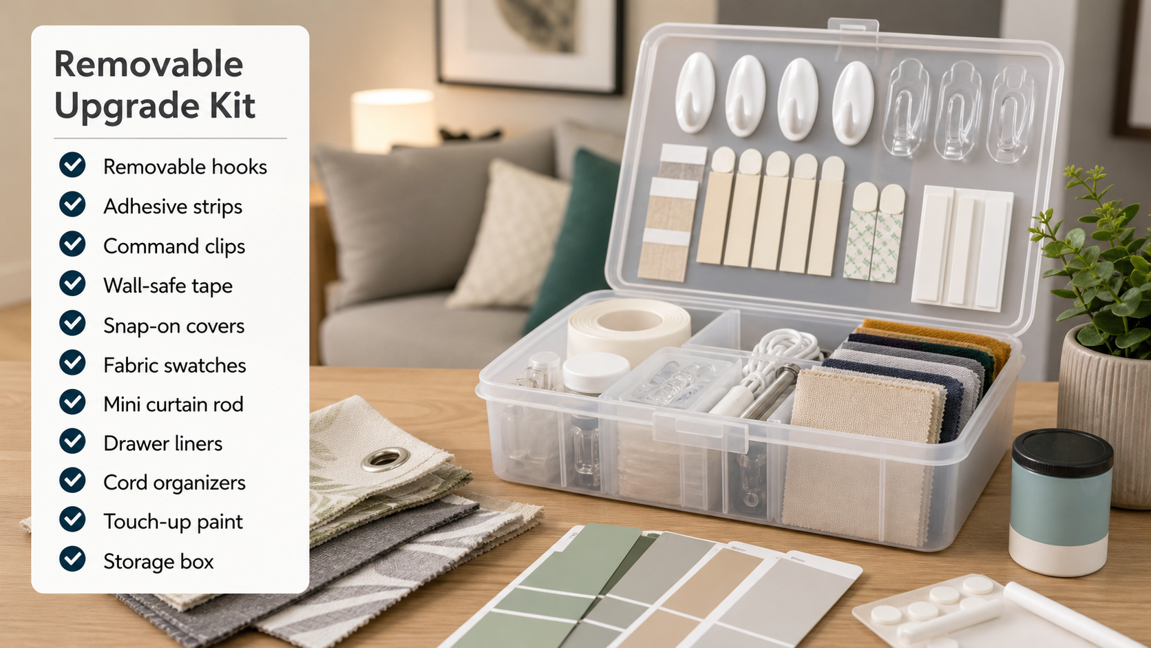 Rental-Friendly Decorating Upgrades detail