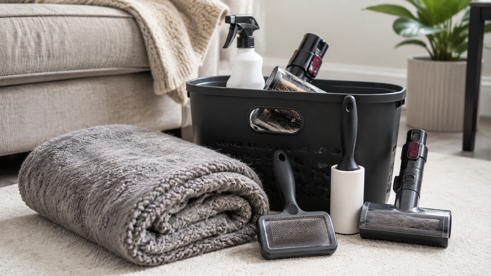 Pet Hair and Dust Control Routine detail