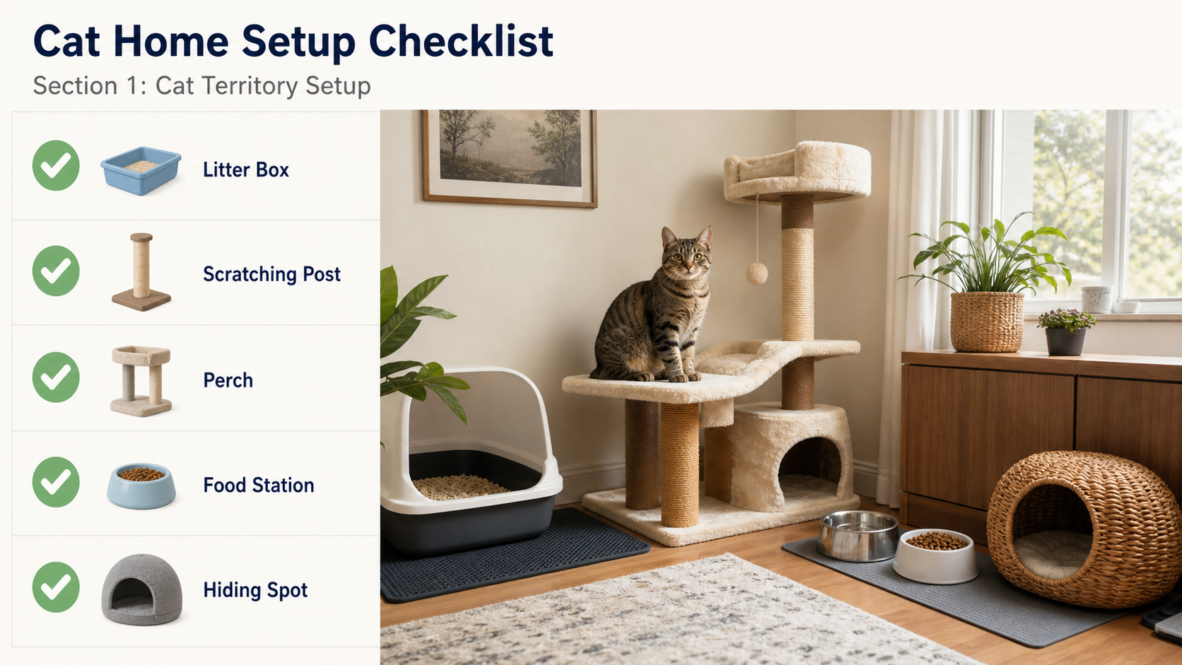 Cat Home Setup Checklist