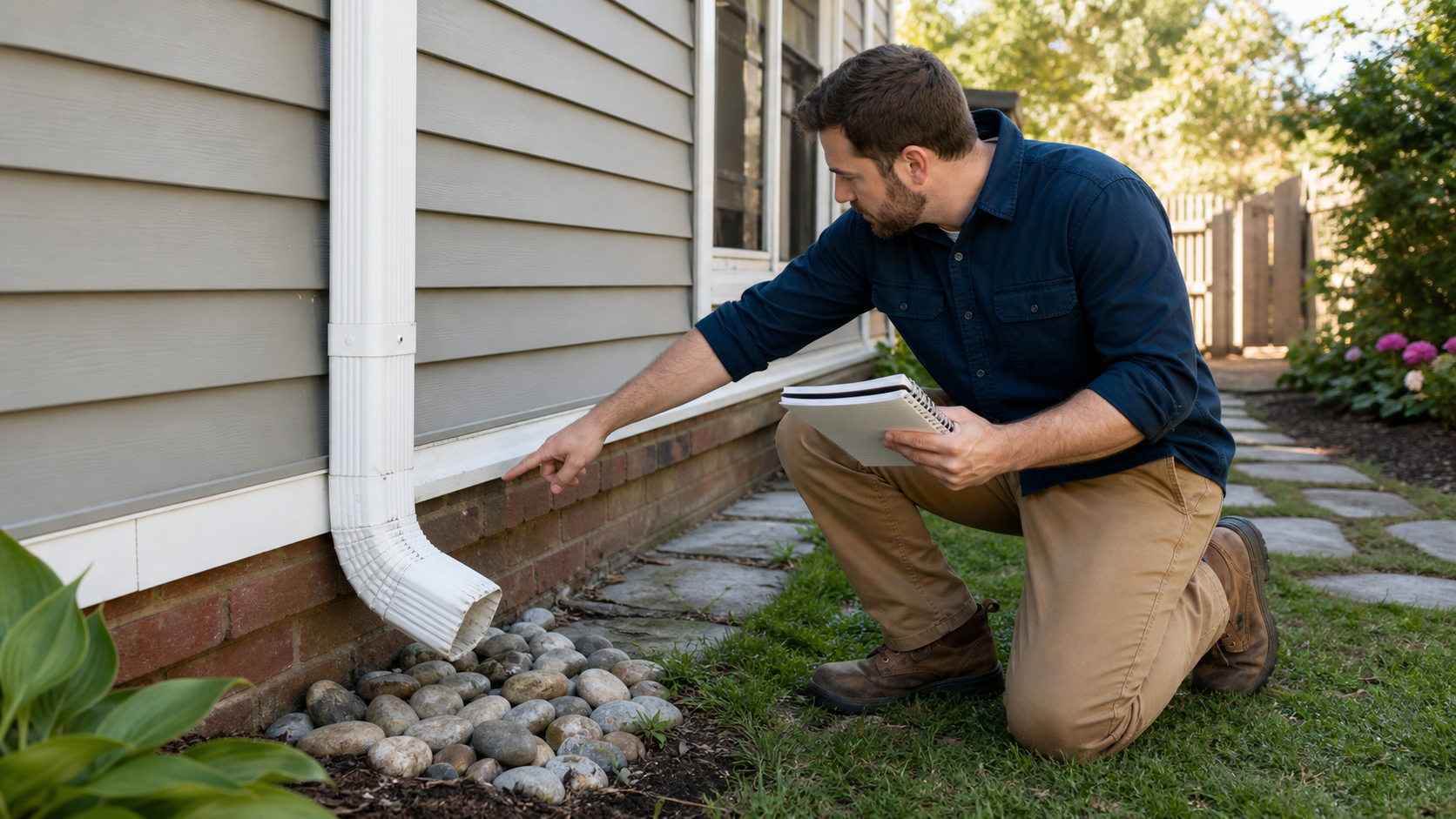 Gutter and Drainage Checkup