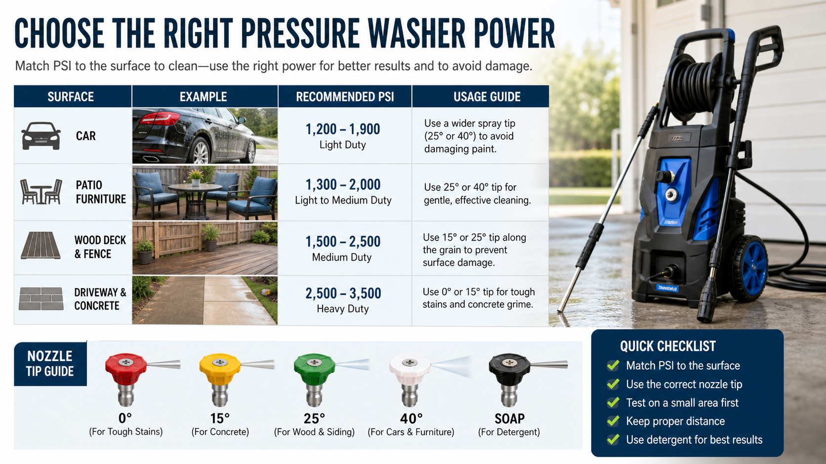 Pressure Washer Buying Guide
